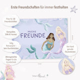 Freundebuch im Meerjungfrau-Design