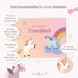 Freundebuch mit Ponys rosa