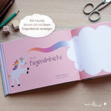 Freundebuch mit Ponys rosa