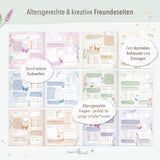 Freundebuch für die Schule – Blumen