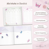 Freundebuch für die Schule – Blumen
