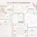 Freundebuch für die Schule – Blumen