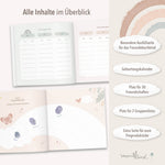 Freundebuch Grundschule Boho groß 