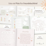 Freundebuch Grundschule Boho groß 