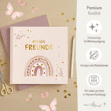 Freundebuch Grundschule Boho groß 