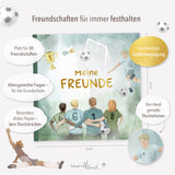 Freundebuch Grundschule Jungen Fußball groß 