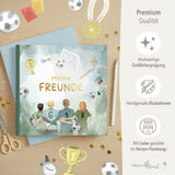 Freundebuch Grundschule Jungen Fußball groß 