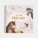 Freundebuch im Pferde-Design Grundschule Rosa groß
