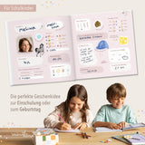 Freundebuch im Pferde-Design Grundschule Rosa groß