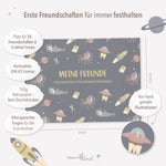 Freundebuch Grundschule Weltraum