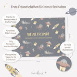 Freundebuch Grundschule Weltraum