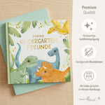 Freundebuch Kindergarten Dino quadratisch groß
