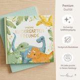 Freundebuch Kindergarten Dino quadratisch groß