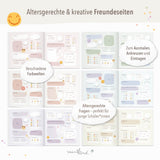 Freundebuch Grundschule Smileys groß