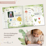 Freundebuch Kindergarten Dino quadratisch groß