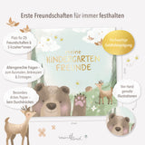 Freundebuch Kindergarten Wald quadratisch groß