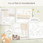 Freundebuch Kindergarten Wald quadratisch groß