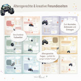 Freundebuch für die Schule – Monstertruck