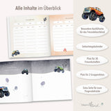 Freundebuch für die Schule – Monstertruck