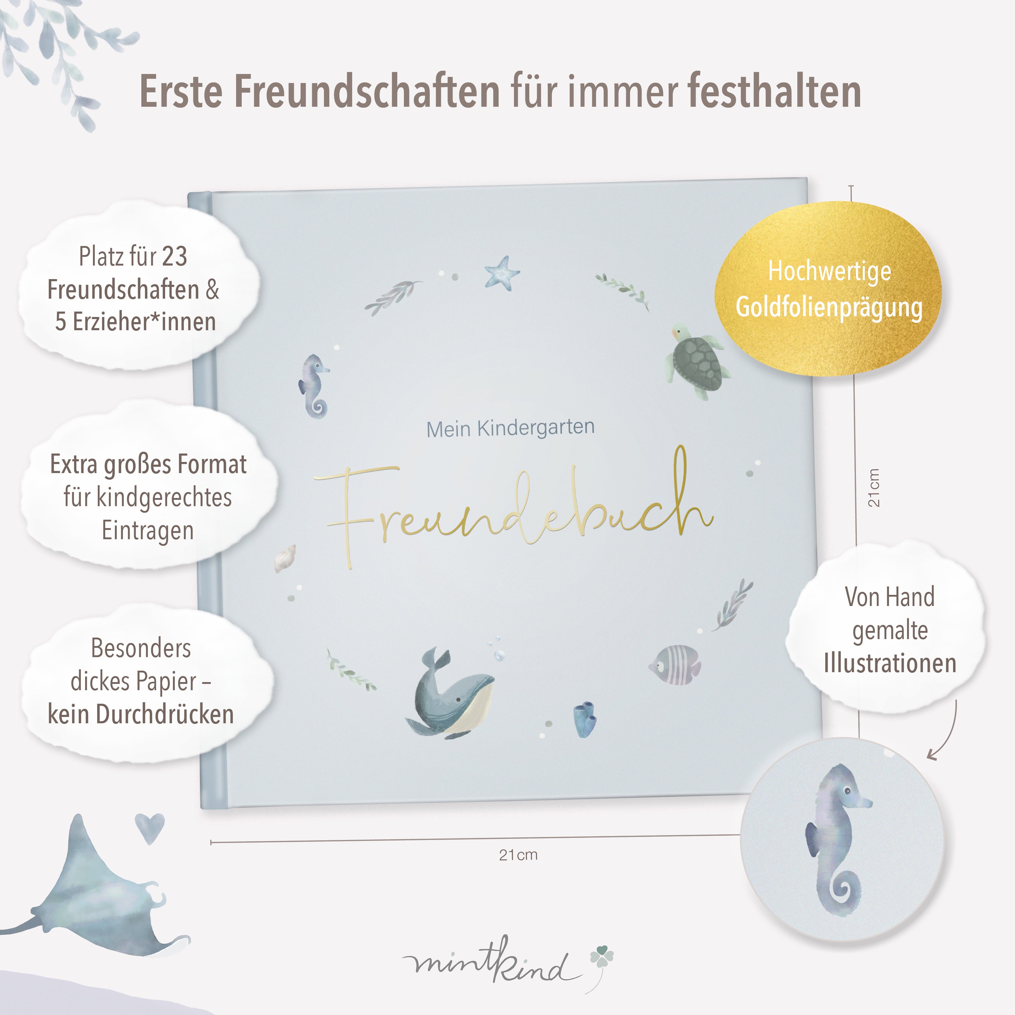 Freundebuch Meerestiere