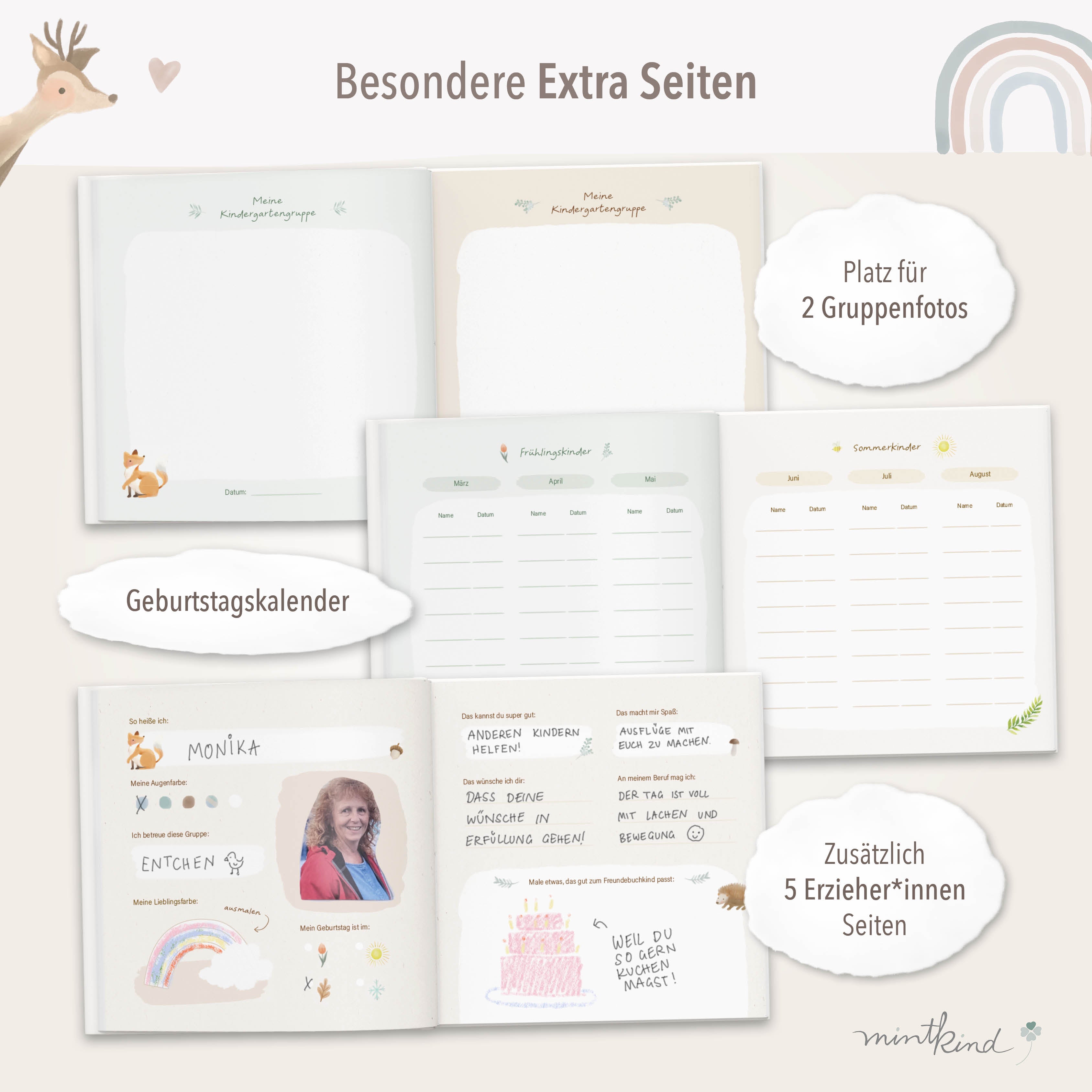 Freundebuch Waldtiere