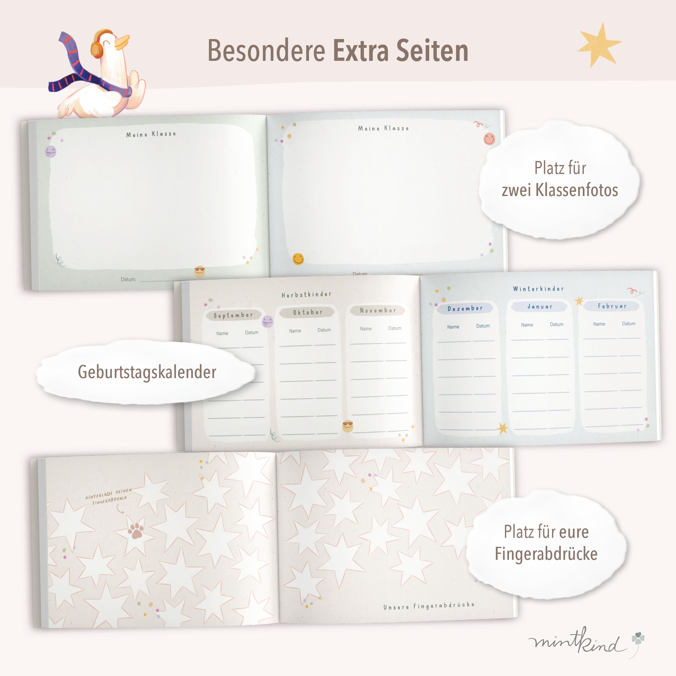 Freundebuch für die Schule Leo