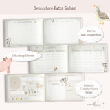 Freundschaftsbuch mit Bauernhof-Motiven 