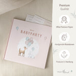 Gästebuch Babyparty Rosa