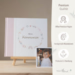 Gästebuch Kommunion rosa