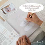 Gästebuch zur Taufe beige