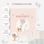 Gästebuch Babyparty Rosa