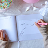 Gästebuch "Meine Einschulung" - Rosa