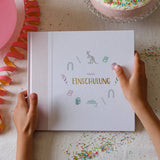 Gästebuch "Meine Einschulung" - Rosa