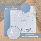 Gästebuch Kommunion blau