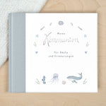 Gästebuch Kommunion blau