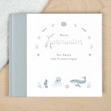 Gästebuch Kommunion blau