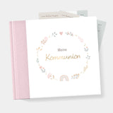 Gästebuch Kommunion rosa
