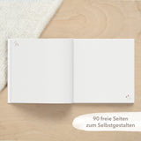 Gästebuch Kommunion beige tiere