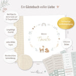 Gästebuch zur Taufe beige