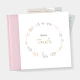 Gästebuch zur Taufe rosa