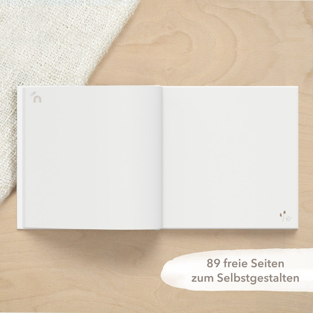 Gästebuch zur Taufe  Salbei