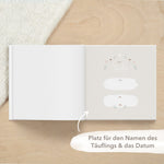 Gästebuch zur Taufe  Salbei