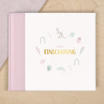 Gästebuch "Meine Einschulung" - Rosa