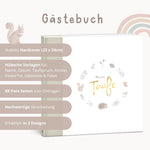 Gästebuch zur Taufe  Salbei