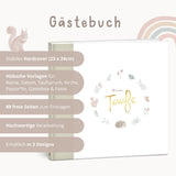 Gästebuch zur Taufe  Salbei