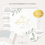 Gästebuch zur Hochzeit Greenery