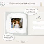 Gästebuch Kommunion rosa