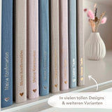 Gästebuch zur Taufe blau Wal