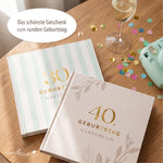 Gaestebuch 30. Geburtstag Beige