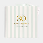 Gaestebuch 30. Geburtstag Streifen